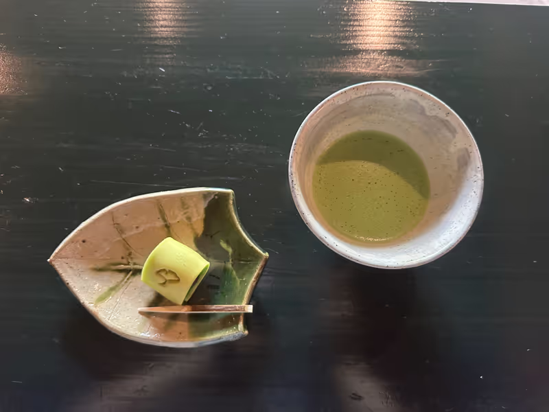 Toyama Private Tour - tea ceremony
