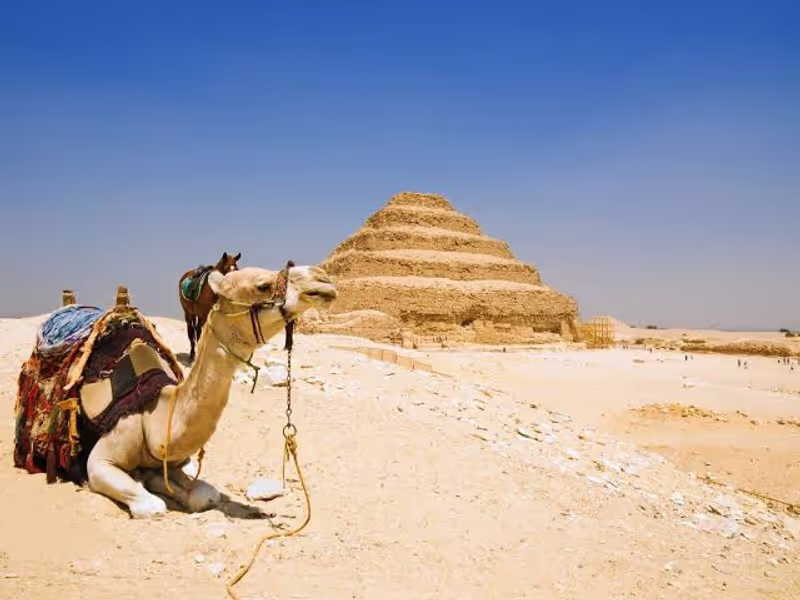 Giza Private Tour - The Step Pyramid at Saqqara