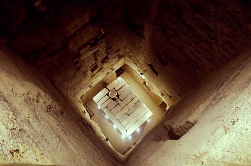 Giza Private Tour - Inside The step Pyramid at Saqqara