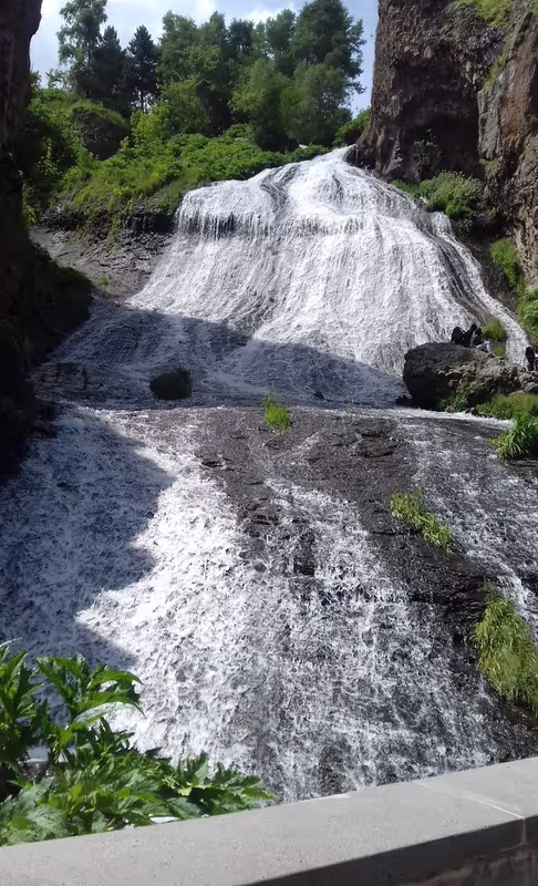 Yerevan Private Tour - Jermuk waterfallaterfall