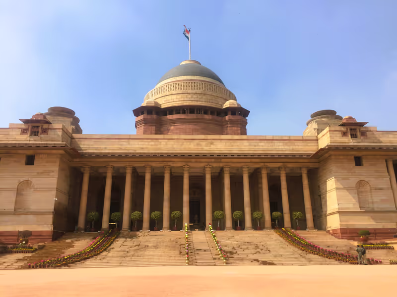 Delhi Private Tour - Rashtrapati Bhawan (ext)