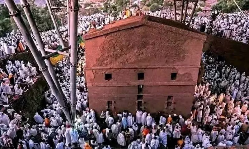 Amhara Private Tour - st. mary church of lalibela