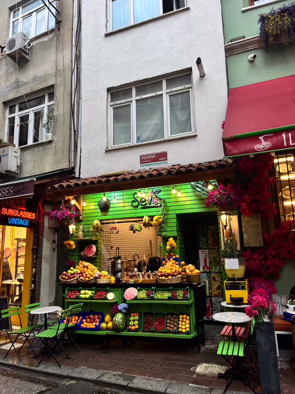 Istanbul Private Tour - vodina street