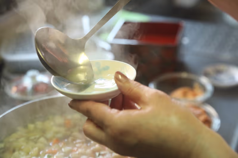 Aomori Private Tour - Tasting vegetable miso soup