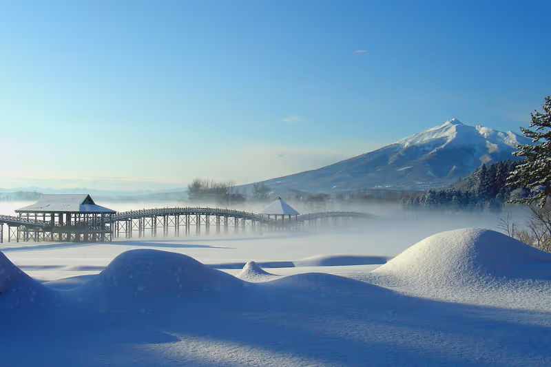 Aomori Private Tour - Tsuru-no-mai Bridge