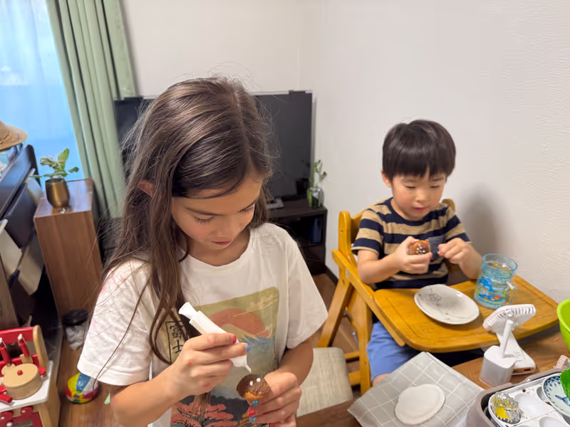 Osaka Private Tour - Decorating dessert!