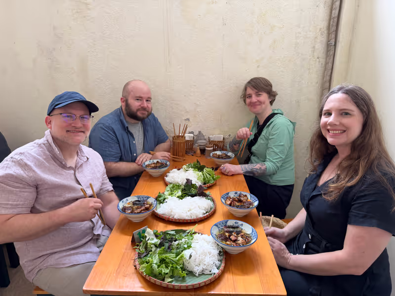 Hanoi Private Tour - Authentic Obama noodles