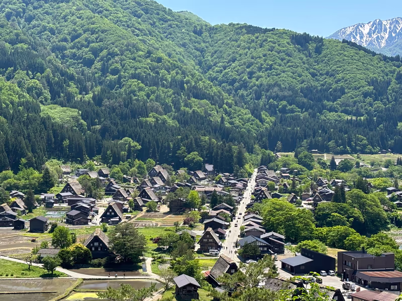 Takayama Private Tour - Panoramic view of Shirakawa-go village