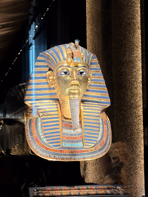 Giza Private Tour - Kind Tut's mask