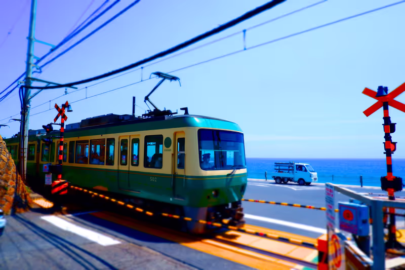 Tokyo Private Tour - Train Enoden