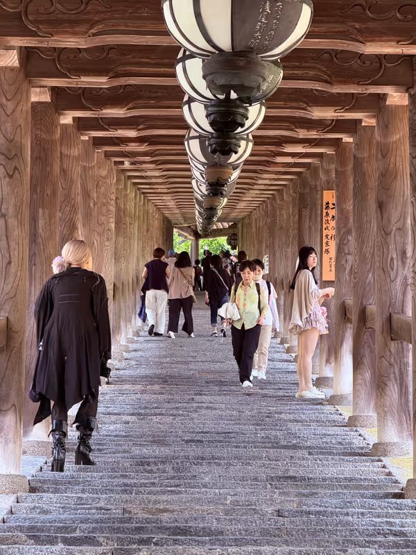 Osaka Private Tour - Hasedera corridor