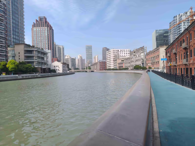 Shanghai Private Tour - Riverside View of Suzhou Creek