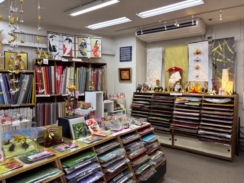 Tokyo Private Tour - Orogami Kaikan gift shop