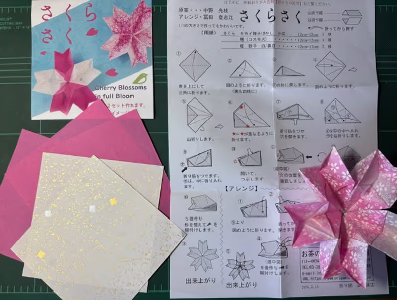 Tokyo Private Tour - Origami Kit example