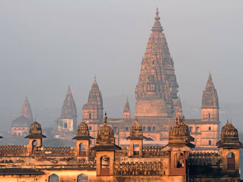 Khajuraho Private Tour - Orchha View from palace