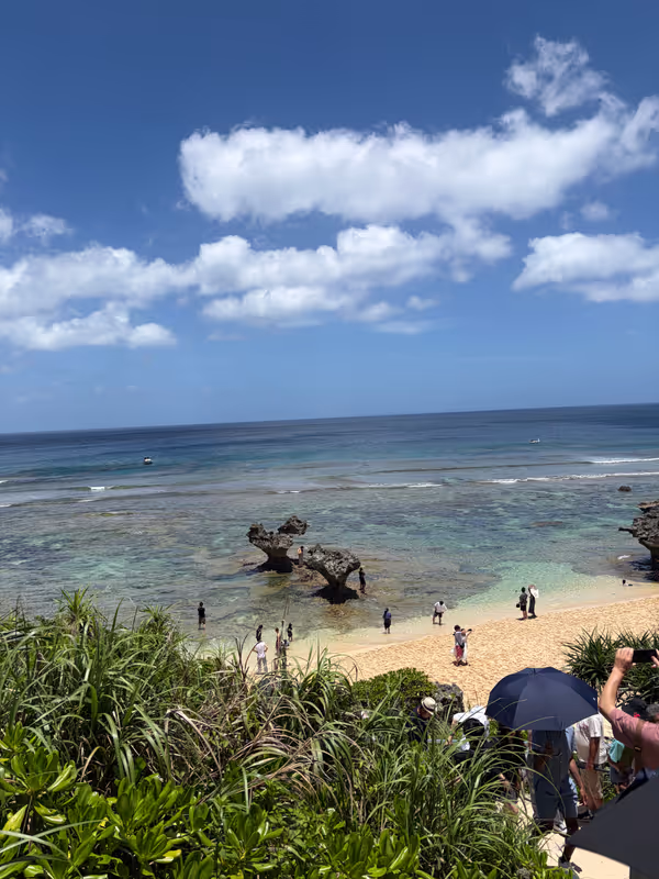 Okinawa Main Island Private Tour - Heart rock