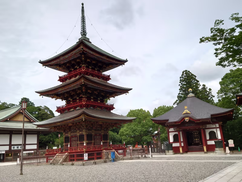 Narita Private Tour - Three-story Pagoda and Issaikyodo Hall