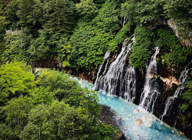 Hokkaido Private Tour - Shirhige Waterfalls