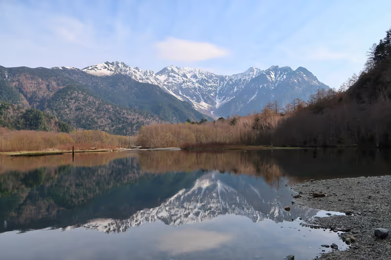 Takayama Private Tour - Taisho Pond and the Japanese Alps