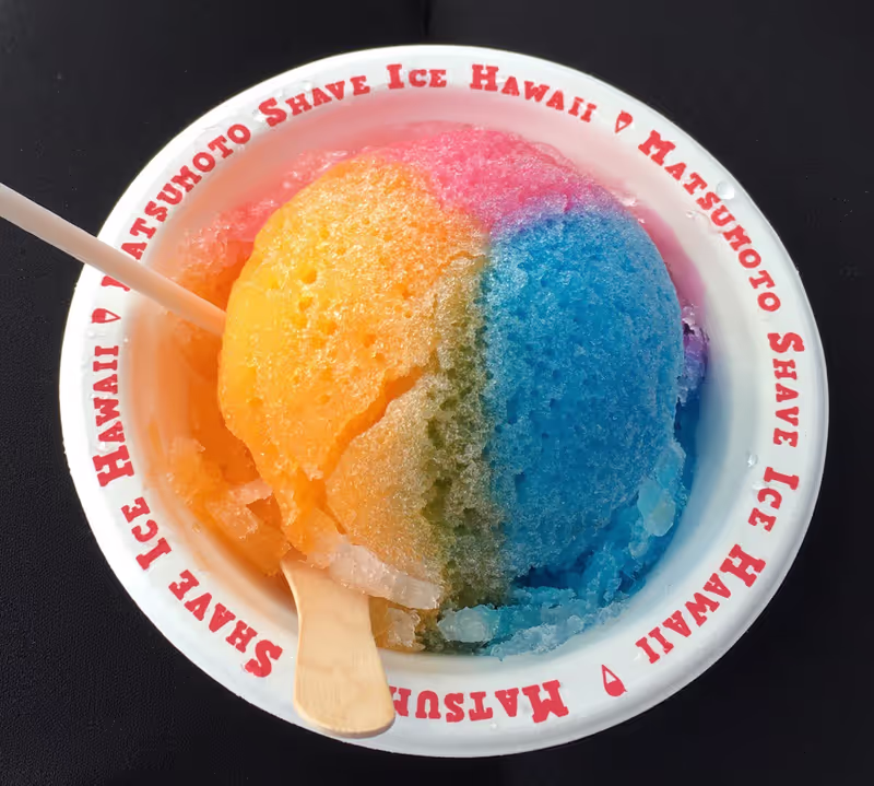 Honolulu Private Tour - Shaved Ice
