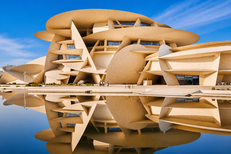 Doha Private Tour - Visit the National Museum of Qatar, famous for its