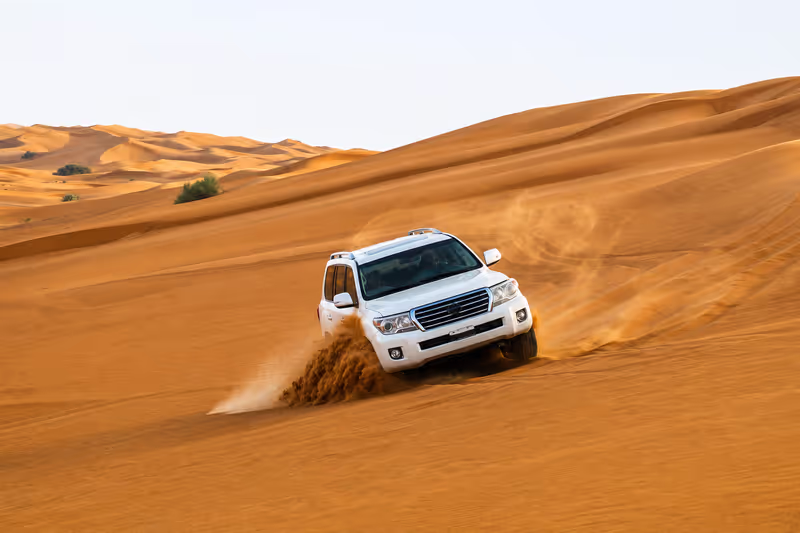Doha Private Tour - Private 4x4 Dune Bashing in the Qatar Desert.