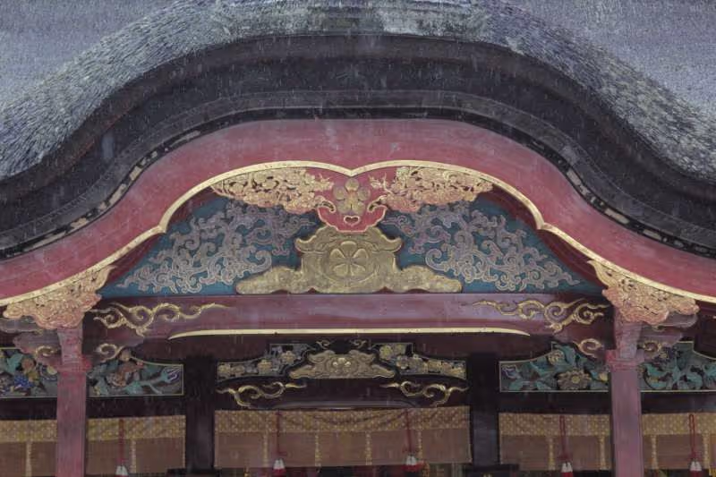 Fukuoka Private Tour - Close up of the main building of DAZAIFU TENMANGU.
