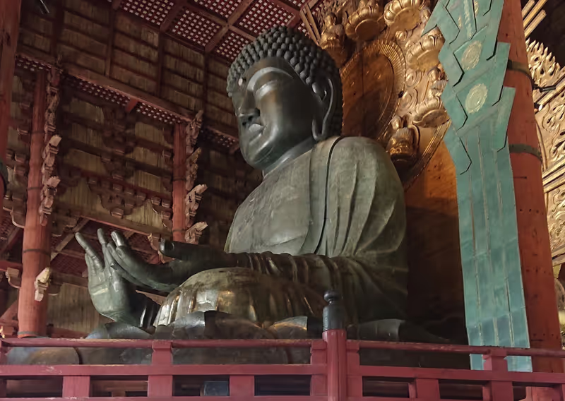 Nara Private Tour - Big Statue of Buddha in Todaiji Temple
