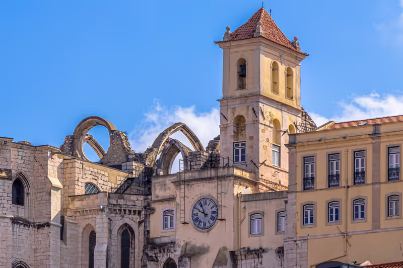 Lisbon Private Tour - The carmo ruins