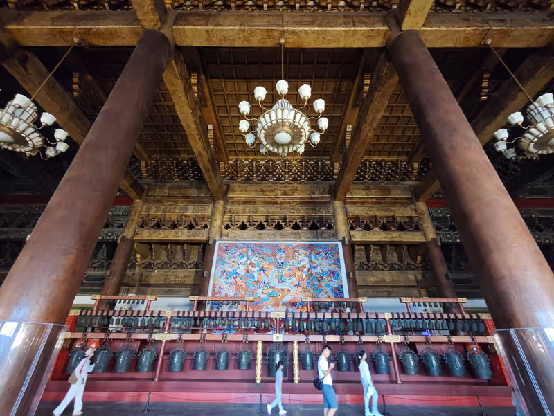 Beijing Private Tour - Precious golden-silk nanmu timber