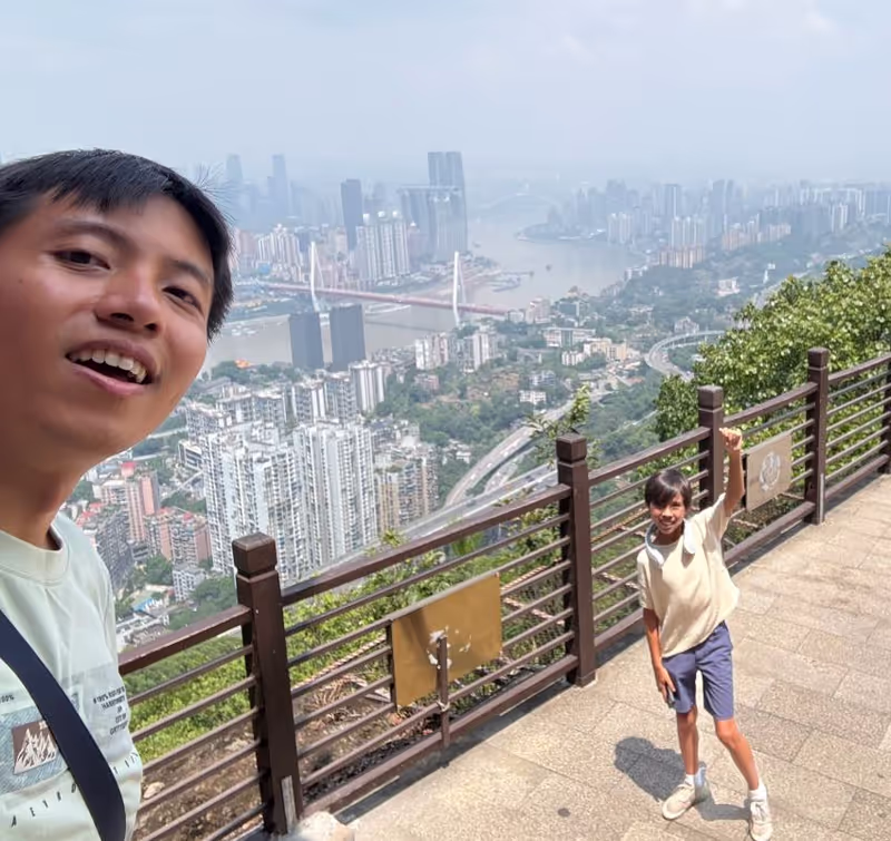 Chongqing Private Tour - highest spot of the city