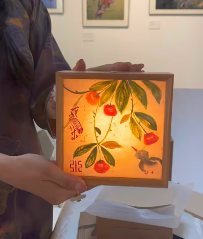 Beijing Private Tour - Night light with Chinese painting