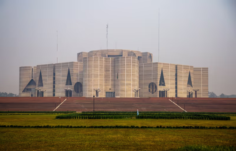 Dhaka Private Tour - National Parliament House (Jatiya Sangsad Bhaban)