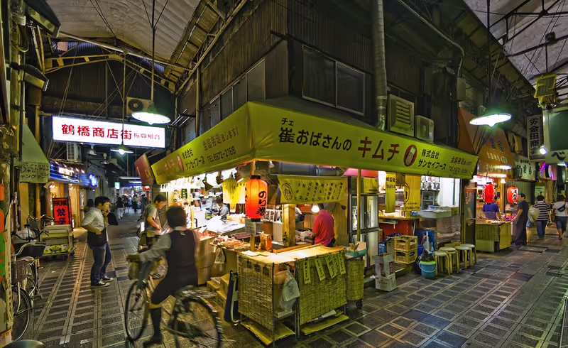 Osaka Private Tour - Tsuruhashi shopping street