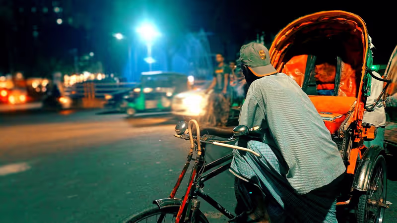 Dhaka Private Tour - Local Ricksaw Ride