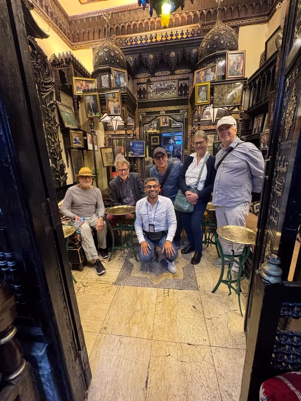 Cairo Private Tour - Khan El Khalili nights with my wonderful guests.