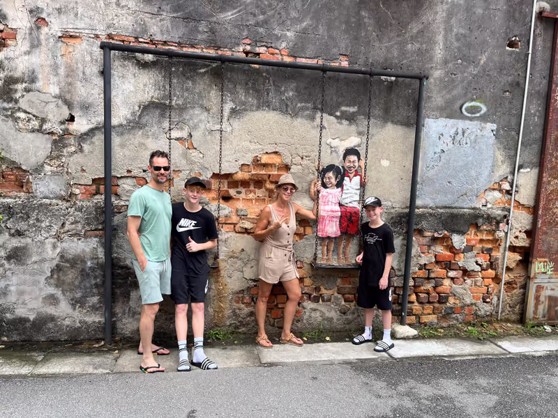 Penang Private Tour - George Town Street Art