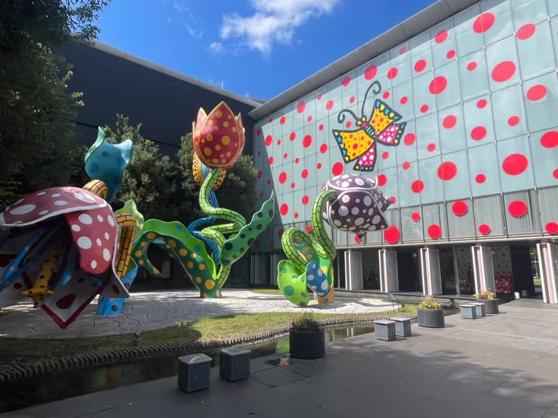 Nagano Private Tour - Matsumoto City Art Museum of Yayoi Kusama's art