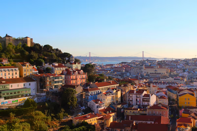 Lisbon Private Tour - View from Graca viewpoint