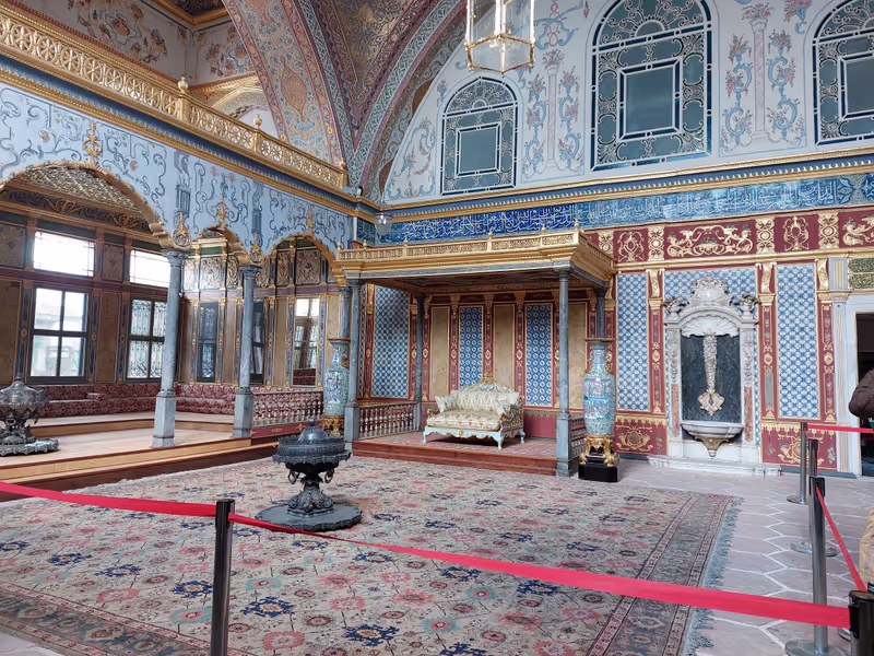 Istanbul Private Tour - The Imperial Hall in Topkapi Palace’s Harem