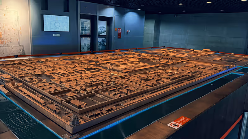 Beijing Private Tour - Model of the Forbidden City