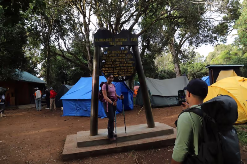 Kilimanjaro Private Tour - Mti Mkubwa Campsite