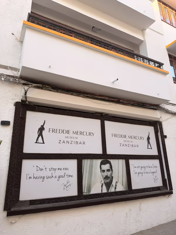 Zanzibar Private Tour - Freddie Mercury house