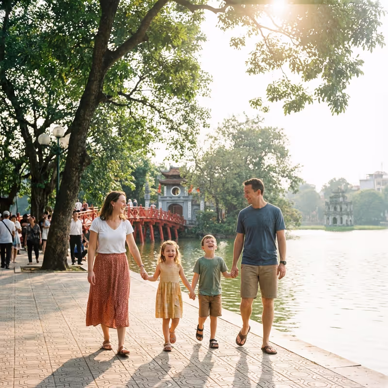 Hanoi Private Tour - Hoan Kiem Lake