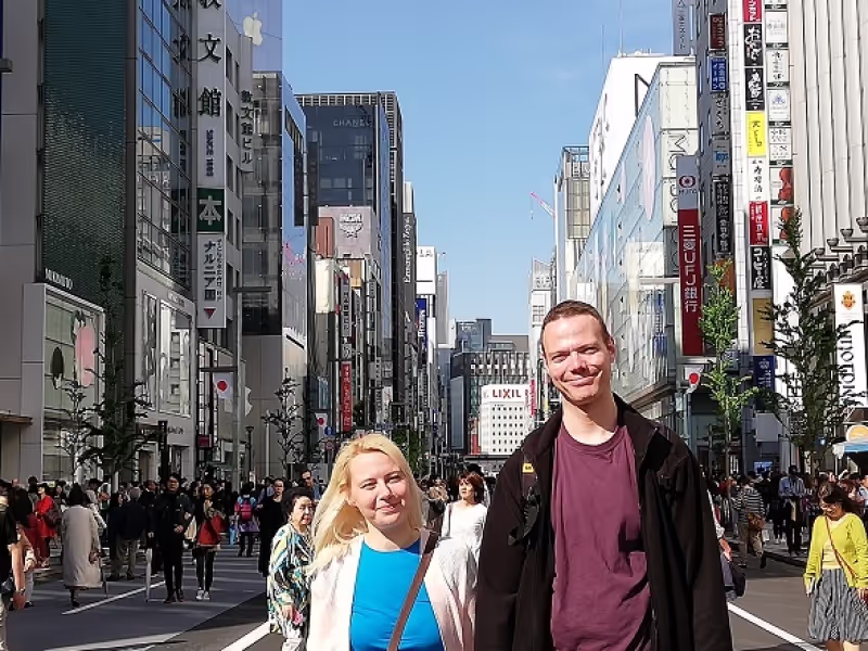 Tokyo Private Tour - Vehicle-free promenade in Ginza