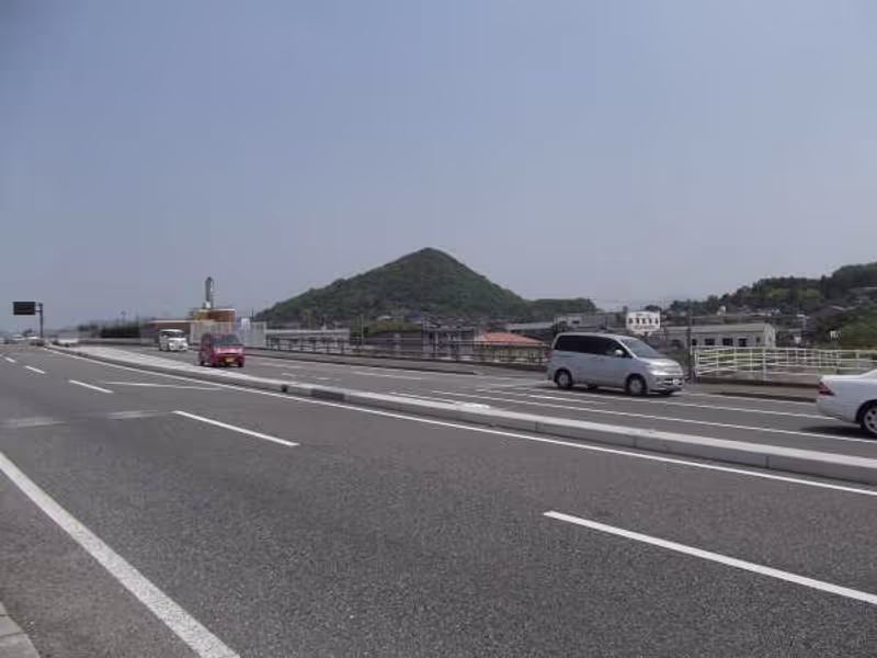 Fukuoka Private Tour - This is the "Botayama" scrap heap seen from distance.