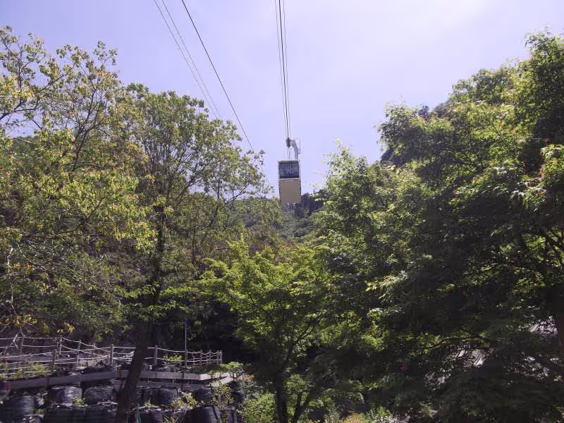 Gifu Private Tour - You can go up to the top of Mt.Kinka in four minutes by riding ropeway.
