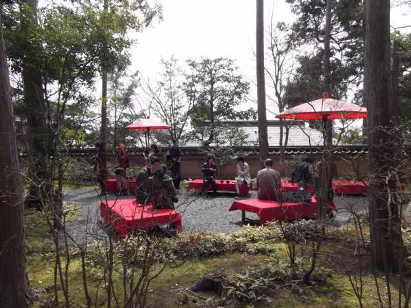 Kyoto Private Tour - Tea garden near The "Sekka- tei" Tea House.