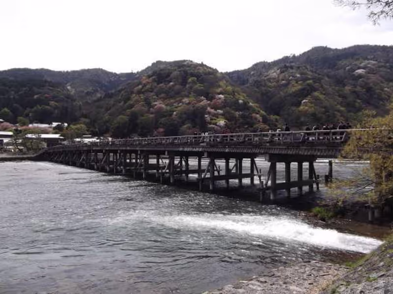 Kyoto Private Tour - Togetsukyo bridge