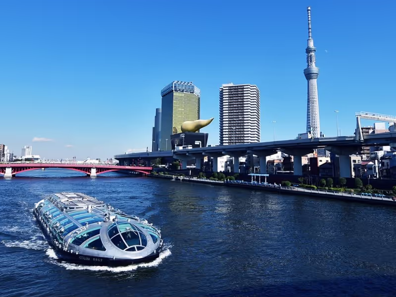 Tokyo Private Tour - Sumida river cruise